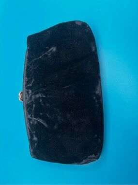 1940s After Five Velvet Evening Clutch Bag